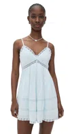 Loveshackfancy Docila Dress Blue In Blue