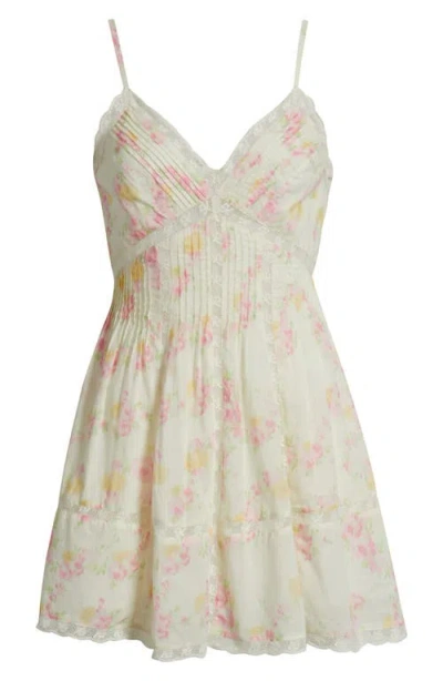 LOVESHACKFANCY LOVESHACKFANCY DOCILA MINIDRESS