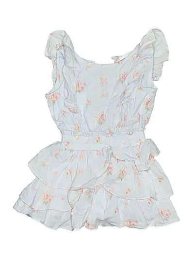 Pre-owned Loveshackfancy Kids' Dress In Blue
