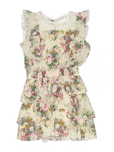 Pre-owned Loveshackfancy Kids' Dress In Ivory