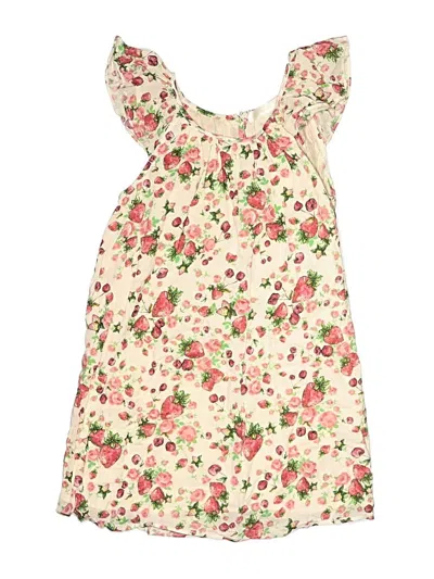 Pre-owned Loveshackfancy Kids' Dress In Ivory