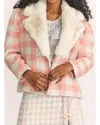 Loveshackfancy Dumont Jacket In Crisp Peach In Beige