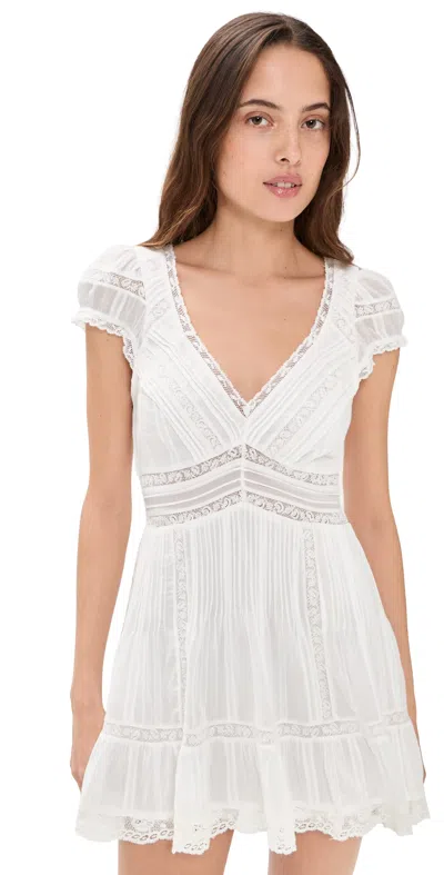 Loveshackfancy Edena Dress White