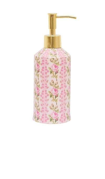 Loveshackfancy Elianna Lotion Dispenser In Pink