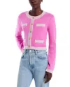 Loveshackfancy Elif Cardigan In Pink