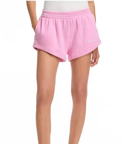 Loveshackfancy Ellowynn Elasticized Waistband Short In Sunbeam Pink In Multi