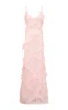 Loveshackfancy Elva Ruffled Lace Maxi Dress