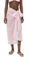 Loveshackfancy Emabella Pareo Strawberry Macaroon In Pink