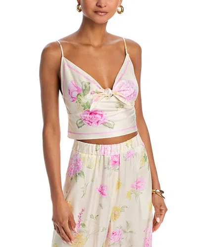 Loveshackfancy Emeraine Cropped Top