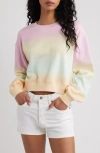 Loveshackfancy Emparo Crewneck Sweatshirt In Multi