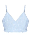Loveshackfancy Erza Printed Performance Top In Blue