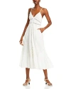 Loveshackfancy Esilda Lace Trim Cotton Dress In True White