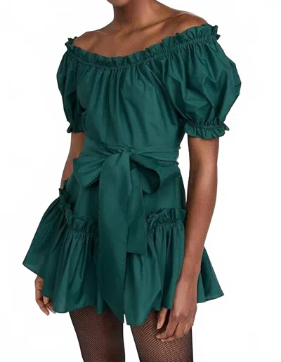 Loveshackfancy Estine Dress In Green