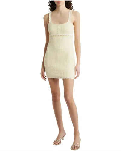 Loveshackfancy Etna Mini Dress In Daylily Yellow