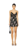 Loveshackfancy Etrune Dress Black Coffee In 黑咖啡色