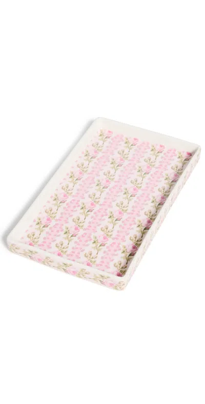 Loveshackfancy Evaline Tray Pink Macaron