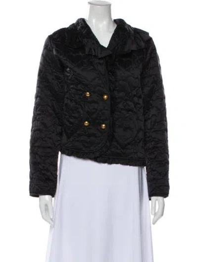 Pre-owned Loveshackfancy Evening Jacket In Gray