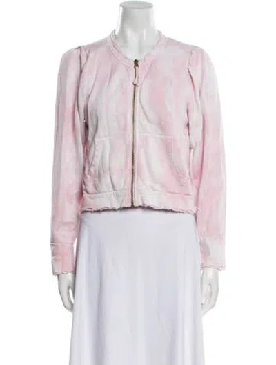 Pre-owned Loveshackfancy Evening Jacket In Pink