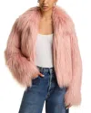 Loveshackfancy Fallon Jacket In Pink
