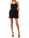 Loveshackfancy Faron Dress In Black In Black