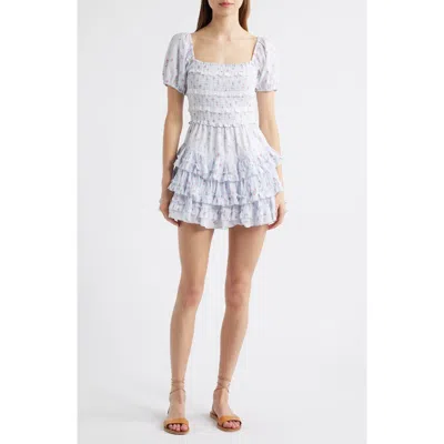 Loveshackfancy Fellows Ruffle Minidress