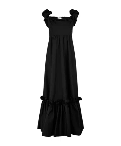 Loveshackfancy Ferra Maxi Dress In Black