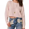 Loveshackfancy Filomena Pullover In Pale Guava In Multi