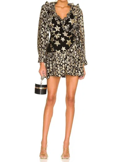 Loveshackfancy Findlay Wrap Dress In Black