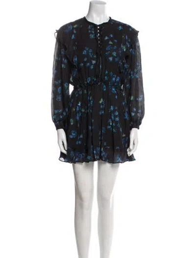 Pre-owned Loveshackfancy Floral Print Long Dress W/ Tags In Pink