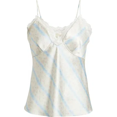 Loveshackfancy Fox Floral Satin Camisole In Multi