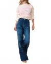 Loveshackfancy Francie Wool Jacquard Pullover Sweater In Apres Ivory In Multi