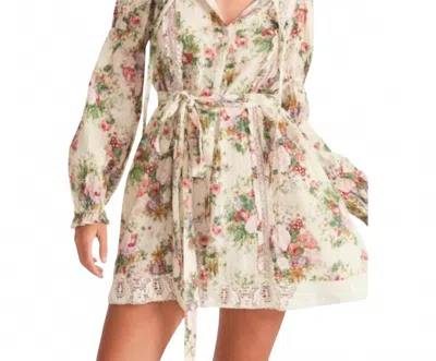 Loveshackfancy Fria Mini Dress In Cream In White