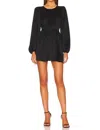 Loveshackfancy Garcia Dress In Black In Black