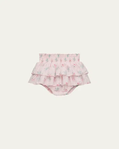 Loveshackfancy Kids' Girl's Elizaveta Baby Bloomers In Multi