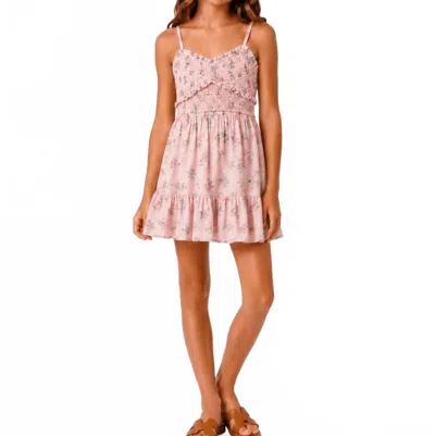 Loveshackfancy Kids' Girls Amrin Dress In Rose Pink
