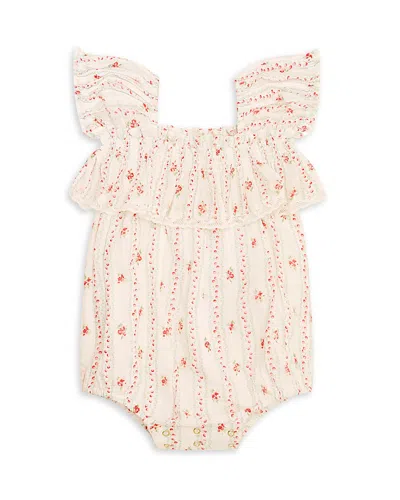 Loveshackfancy Girls' Carlita Pinafore - Baby In Neutral