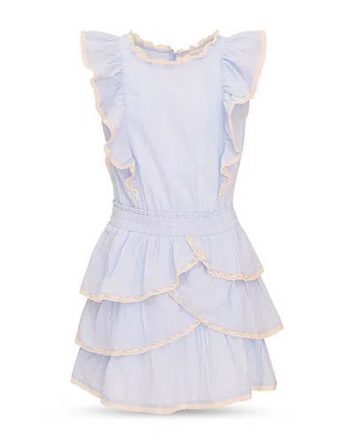 Loveshackfancy Girls' Decker Cotton Tween Dress - Big Kid In White