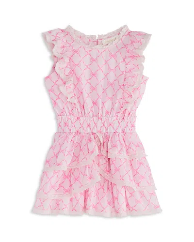 Loveshackfancy Girls' Decker Dress - Little Kid In Pink