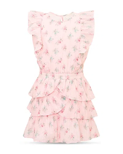 Loveshackfancy Girls' Decker Tween Dress - Big Kid In Pink