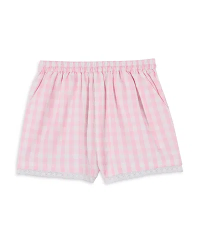 Loveshackfancy Girls' Georgie Shorts - Little Kid In Pink