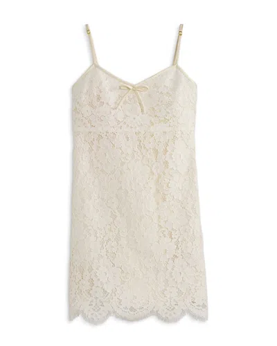 Loveshackfancy Girls' Mini Petaline Tween Dress - Big Kid In Neutral