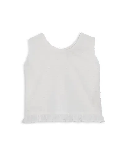 Loveshackfancy Girls' Nue Top - Baby In White