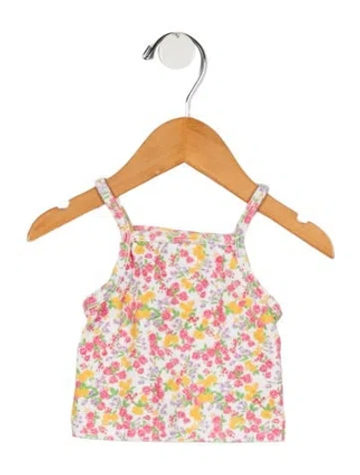 Pre-owned Loveshackfancy Babies' Girls Sleeveless Top In Pink