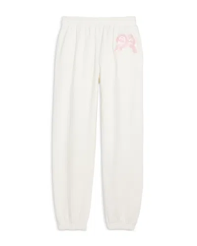 Loveshackfancy Girls' Violin Sweatpants - Toddler, Little Kid In White