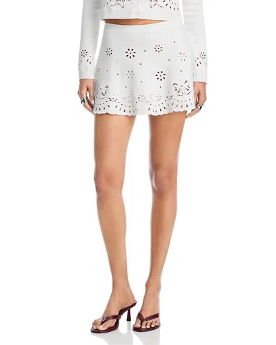Loveshackfancy Glindy Skirt In White