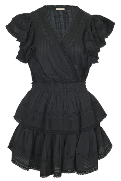Loveshackfancy Gwen Dress Black