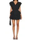 Loveshackfancy Gwen Dress In Black In Black