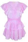 Loveshackfancy Gwen Dress Peony Pink In Pink