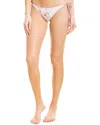 Loveshackfancy Harbor Bikini Bottom In White