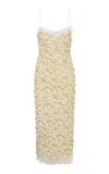 Loveshackfancy Harlette Shell Embroidered Dress In Ivory